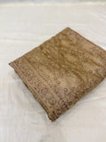 Pure Rupa Tissue Silk Banarsi Saree | Coffee Brown