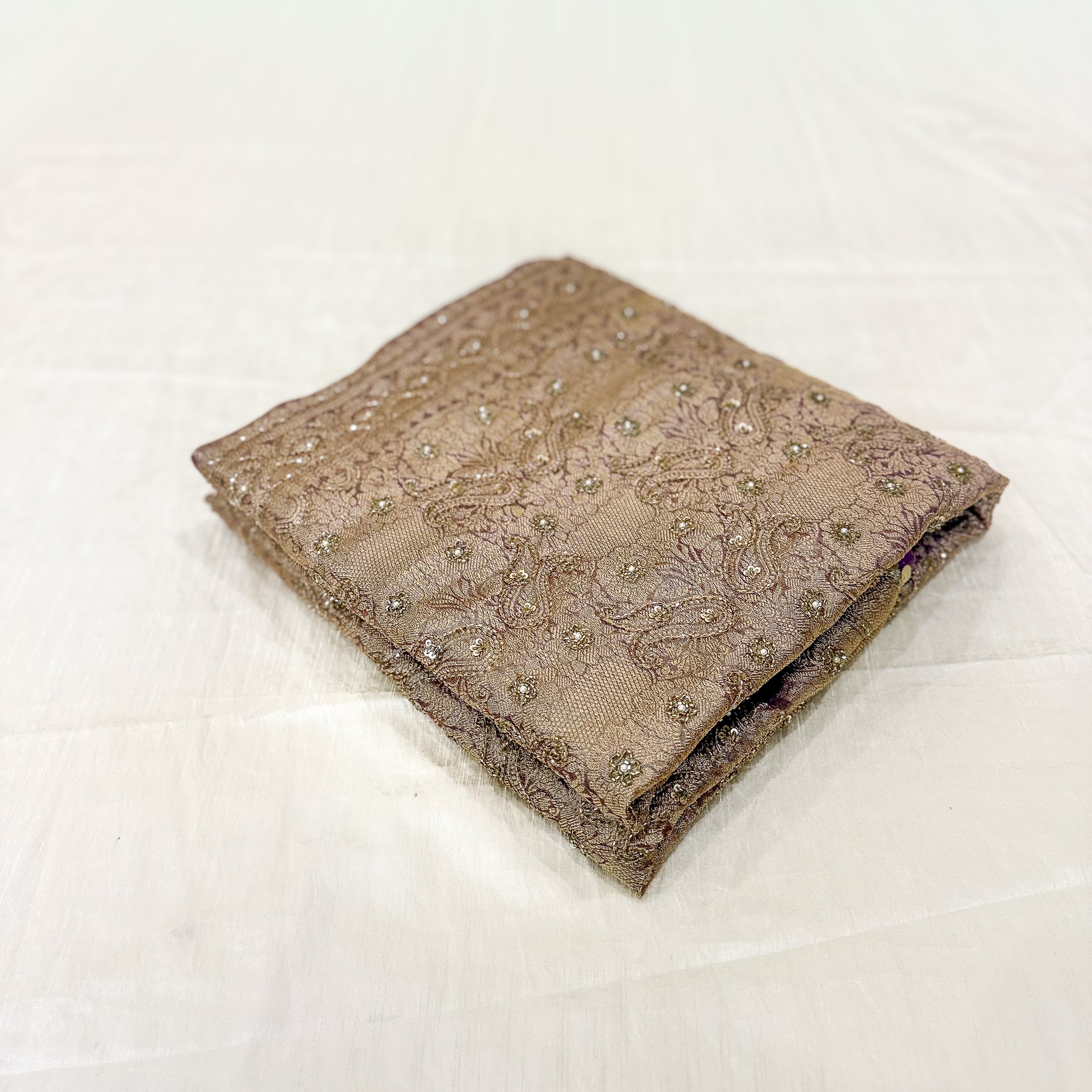 Pure Rupa Tissue Silk Banarsi Saree | Dark Purple | Wedding Collection