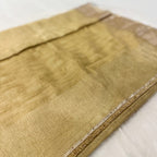 Gold Tissue Banarsi Saree with zari border | Water Gold