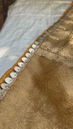 Pure Rupa Tissue Silk Banarsi Saree | Haldi Yellow